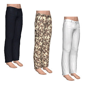 Trousers, Basic wear for men