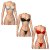 Bra and panties 2, Bra and panties in three colors, with youthful look