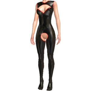 Catsuit for fetish fans