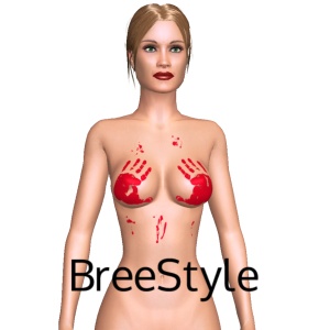 Painted bra, From BreeStyle