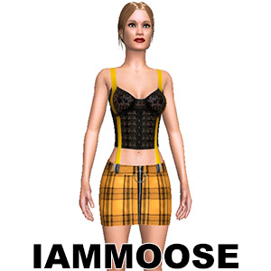 Sexy costume set, From IAMMOOSE