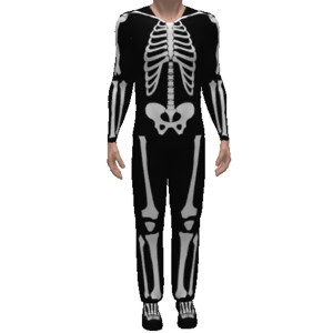 Skeleton costume, Funny skeleton costume