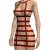 Lattice dress, Red lattice