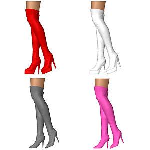 Thigh high boots, Sexy leather and patent thigh high boots, not only for cold winter nights