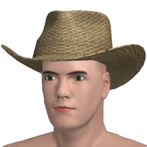 Cowboy hat, Straw